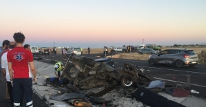 Tatil dönüşü trafik kazası: 2 ölü, 9 yaralı