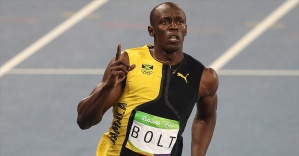 Atletizm erkekler 100 metrede Jamaikalı Bolt, üst üste 3. kez olimpiyat şampiyonu oldu