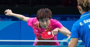 Masa tenisinde altın madalya Çinli Ding'in

