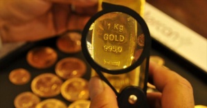 Altının kilogramı 127 bin 700 liraya geriledi