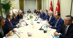 Erdoğan, bazı Yahudi kuruluşlarının temsilcilerini kabul etti