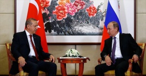G20'de Erdoğan-Putin görüşmesi başladı
