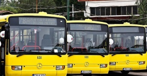 İstanbul otobüsleri Saraybosna trafiğinde
