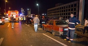 İstanbul'da trafik kazaları: 3 yaralı