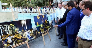 Manisa'da '15 Temmuz Milli İradenin Yükselişi' fotoğraf sergisi açıldı