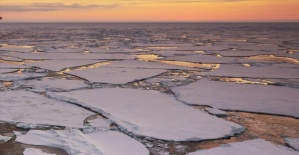 Kutuplarda deniz buzu yüz ölçümü rekor düzeyde azaldı