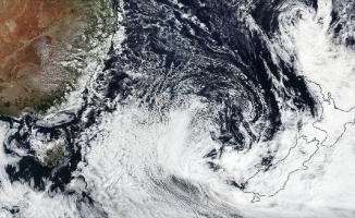 Cook Kasırgası Yeni Zelanda'yı vurdu