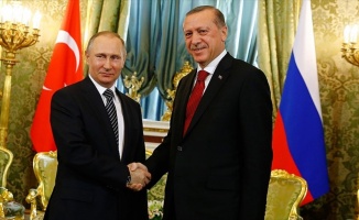 Putin'den, Cumhurbaşkanı Erdoğan'a tebrik