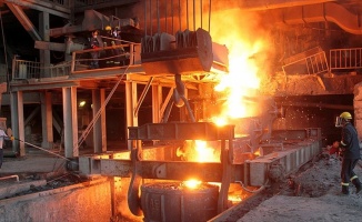 Çelik üretiminde çift haneli artış