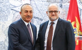 Dışişleri Bakanı Çavuşoğlu Karadağ'da