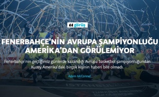 Fenerbahçe'nin Avrupa şampiyonluğu Amerika'dan görülemiyor