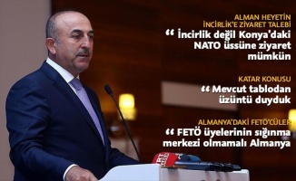 Dışişleri Bakanı Çavuşoğlu: 'Katar ile ilgili mevcut tablodan üzüntü duyduk'