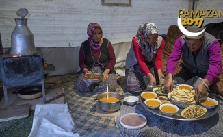 Erciyes yaylalarında bereketli Ramazan