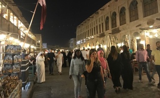 Katar sokaklarında ramazan tüm canlılığıyla devam ediyor