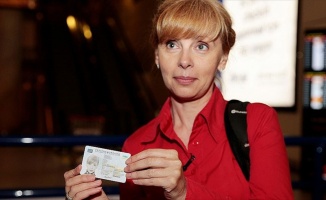 Ukrayna'dan Türkiye'ye kimlik kartıyla seyahat ilk kafile geldi