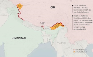 Çin ile Hindistan arasında sınır ötesi tansiyon