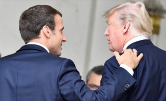 Macron ile Trump 'küresel ısınma'da ayrı düştü