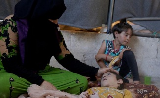 Suriyeli yetimler ve dul kadınların çadır kentte yaşam savaşı