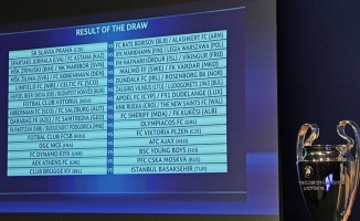 UEFA Şampiyonlar Ligi'nde 3. ön eleme turu kuraları çekildi