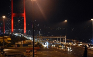 15 Temmuz Şehitler Köprüsü'ndeki çalışmalar sona erdi