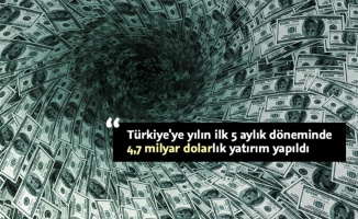 Türkiye'ye 5 ayda 5 kıtadan yatırım