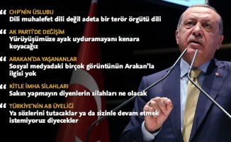 Cumhurbaşkanı Erdoğan: Çıkın mertçe söyleyin ve gereğini yapın