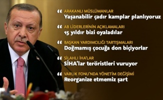 Cumhurbaşkanı Erdoğan: 'Şimdi yüzüme bakamıyor'