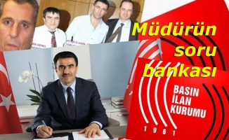 Basın İlan Kurumu Genel Müdürü Karaca ve BİK yöneticilerine sorular