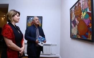 Türk ve Azerbaycanlı ressamlardan 'Renklerin Kardeşliği' sergisi