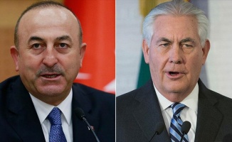 Çavuşoğlu, ABD Dışişleri Bakanı Tillerson ile telefonda görüştü