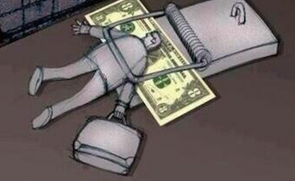 “Paranın Gözü Kör Olsun!..” ekseninde her şeyi anlatan resimler