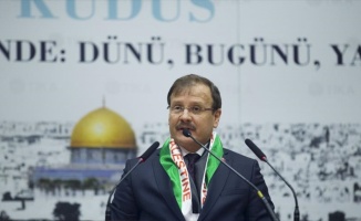 Başbakan Yardımcısı Çavuşoğlu Kudüs'e sahip çıkmak, her Müslüman'ın görevidir