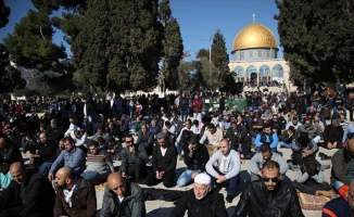 Mescid-i Aksa'daki Cuma Hutbesi'nde 'Kudüs' vurgusu yapıldı