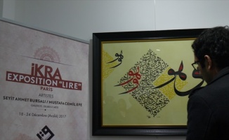 Paris&#039;te İslam hat sanatı sergisi açıldı