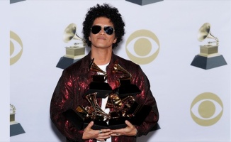 Grammy ödüllerine Bruno Mars damgası