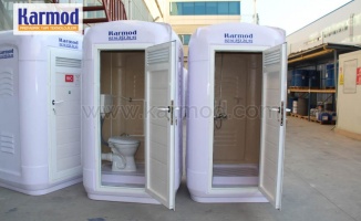 Karmod tuvalet kabinleri Moritanya&#039;da