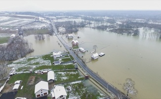 Bosna Hersek'te sel: Çok sayıda ev ve iş yeri hasar gördü