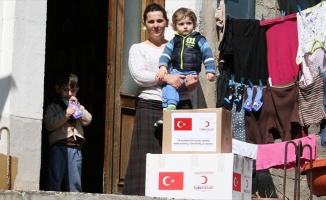 Türk Kızılayından Kosova'da insani yardım
