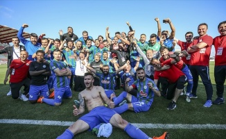 Çaykur Rizespor'da Süper Lig sevinci