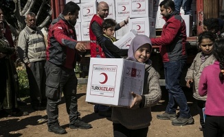 Mazlum sofraları Türkiye&#039;nin yardım eliyle bereketlenecek