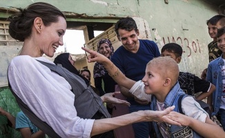 BM İyi Niyet Elçisi Angelina Jolie&#039;den Iraklı göçmenlere yardım çağrısı