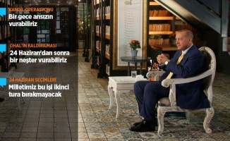 Cumhurbaşkanı Erdoğan: Milletimiz bu işi ikinci tura bırakmayacak