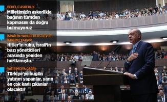Cumhurbaşkanı Erdoğan: Milletimizin askerlikle bağının kopmasını doğru bulmuyoruz