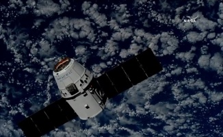 SpaceX'in kargo kapsülü uzay istasyonunda