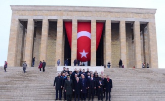 Galatasaray Kulübü’nden Anıtkabir’e ziyaret