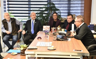 Kılıçdaroğlu’ndan Sözcü Gazetesi’ne ziyaret