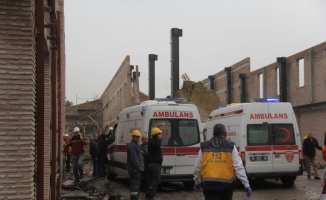 Müze inşaatında duvar çöktü: 7 yaralı