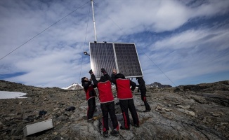 Türkiye&#039;nin Antarktika&#039;daki ilk meteoroloji istasyonu kuruldu
