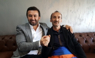 Sosyal medyada fenomen olan simitçi ile iş adamı buluştu