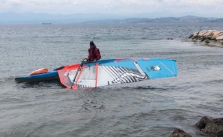 45 yaşındaki Norveçli, sörf tahtasıyla Sinop’a ulaştı